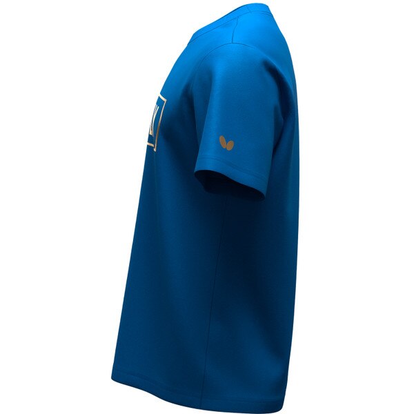 Butterfly Table Tennis BL T-Shirt III - Blue - Left Side